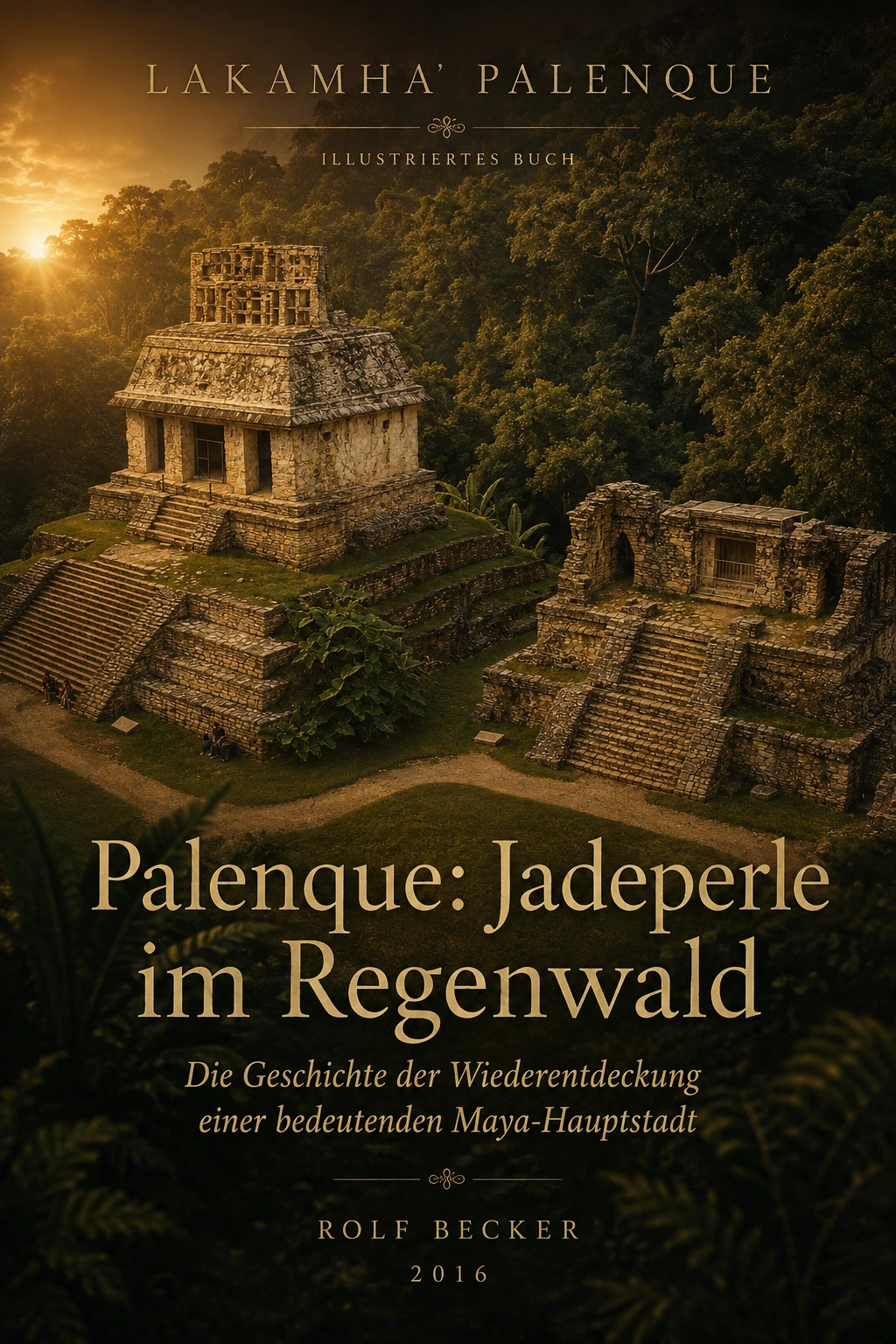 Cover von „Palenque: Jadeperle im Regenwald“ von Rolf Becker