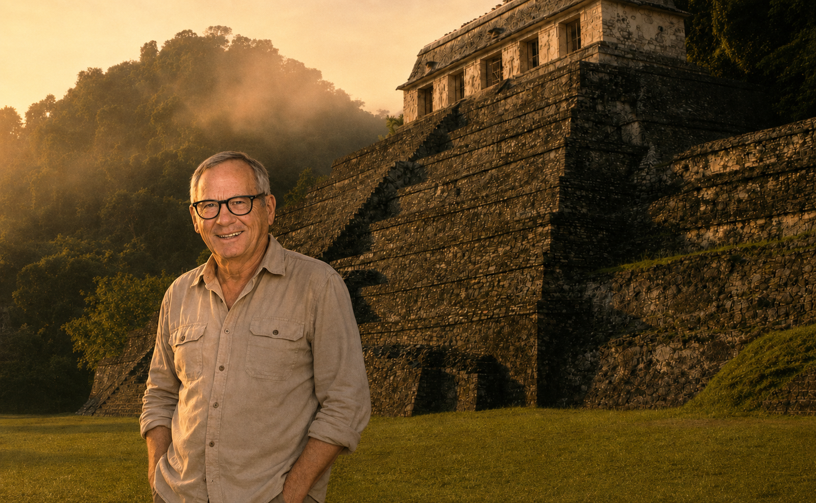 Rolf Becker in Palenque