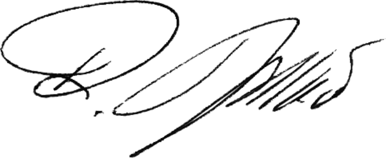 Signature of Rolf Becker