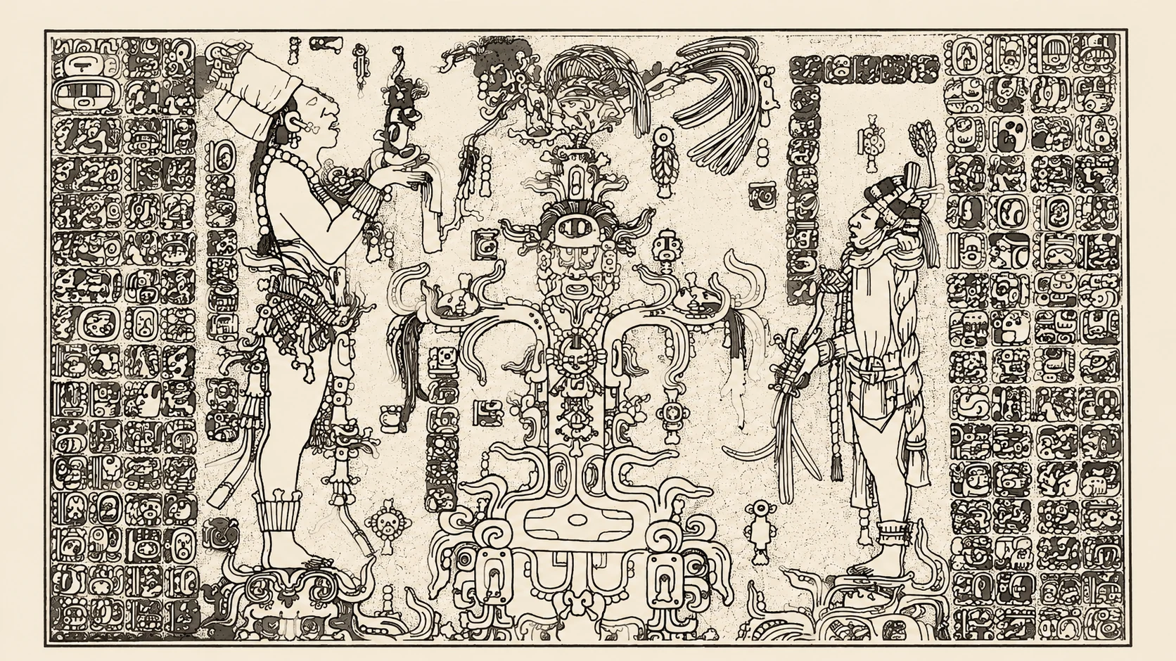 Tafel des Blattkreuzes